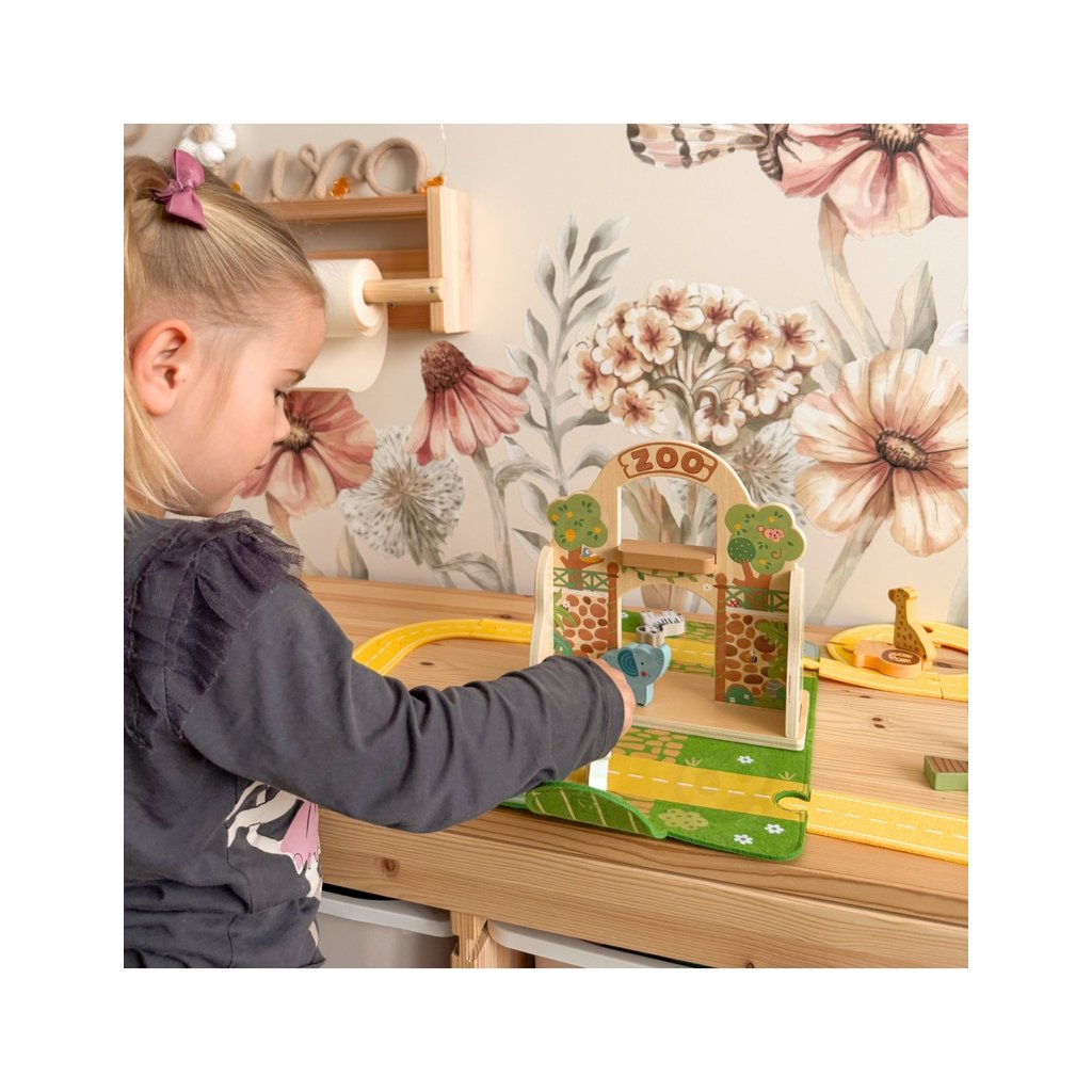 Tooky Toy Mini Zoo – zoologijos sodas kelionėms - Image 7