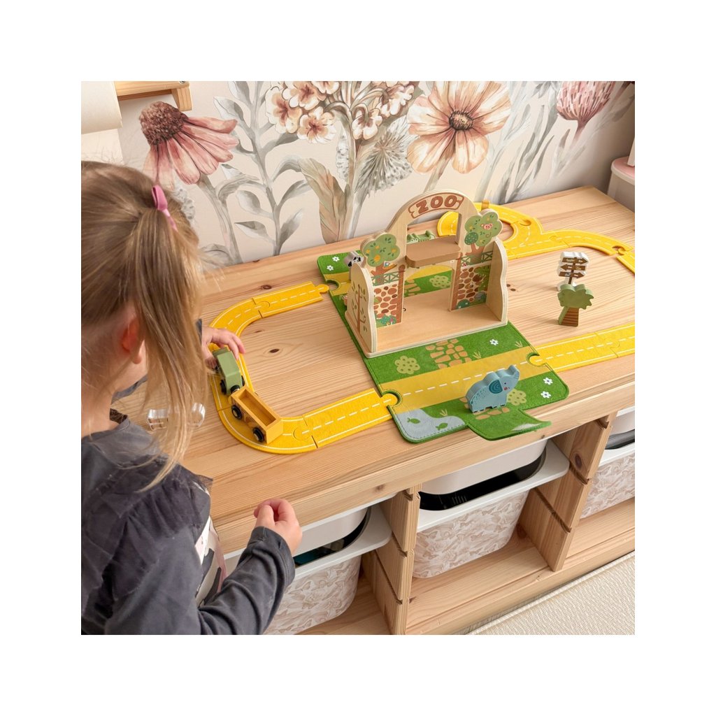 Tooky Toy Mini Zoo – zoologijos sodas kelionėms - Image 6