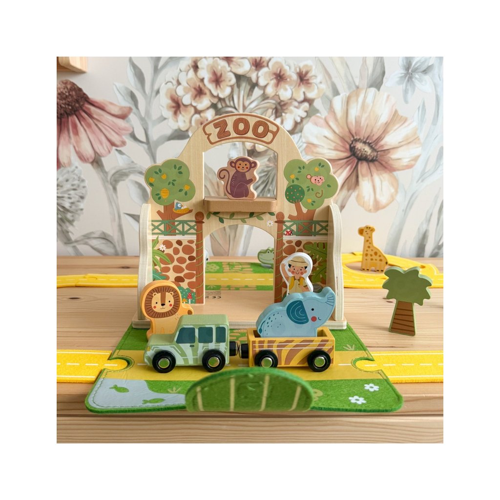 Tooky Toy Mini Zoo – zoologijos sodas kelionėms - Image 5