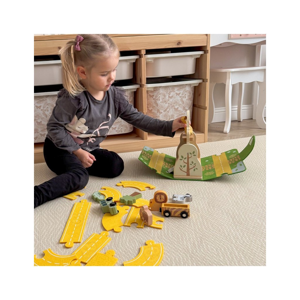 Tooky Toy Mini Zoo – zoologijos sodas kelionėms - Image 3
